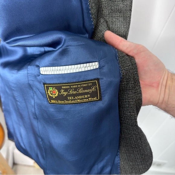 Loro Piana Zelander X Piattelli Wool & Silk Sport Coat - Picture 3 of 12
